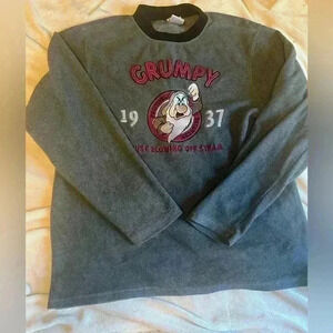 Vintage Disney fleece  crew neck- Size Small